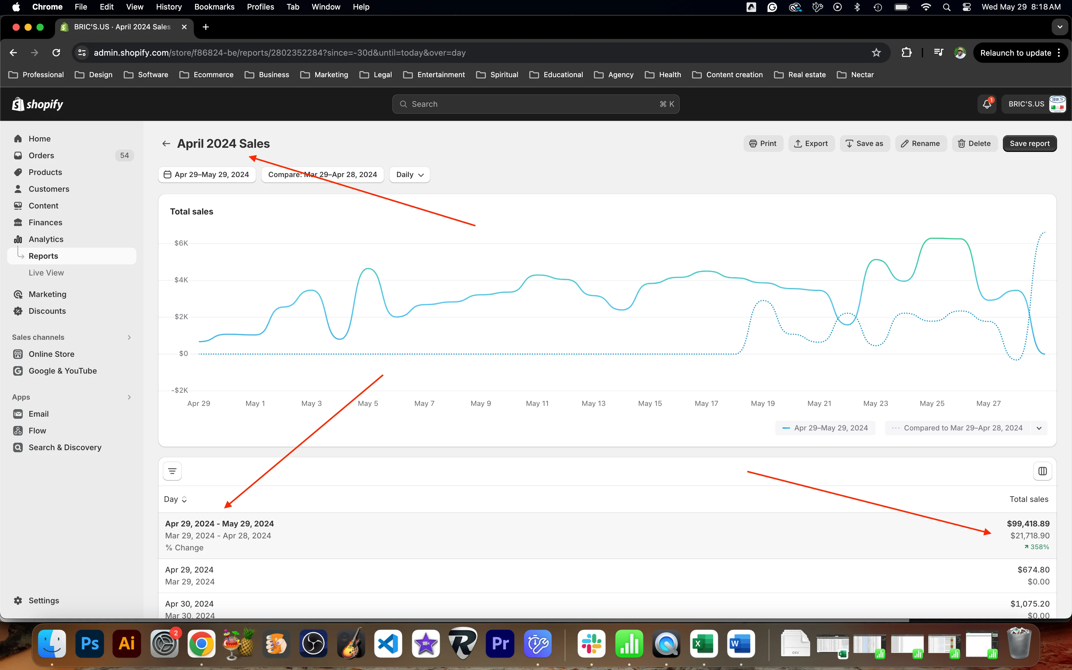 BRIC'S website image