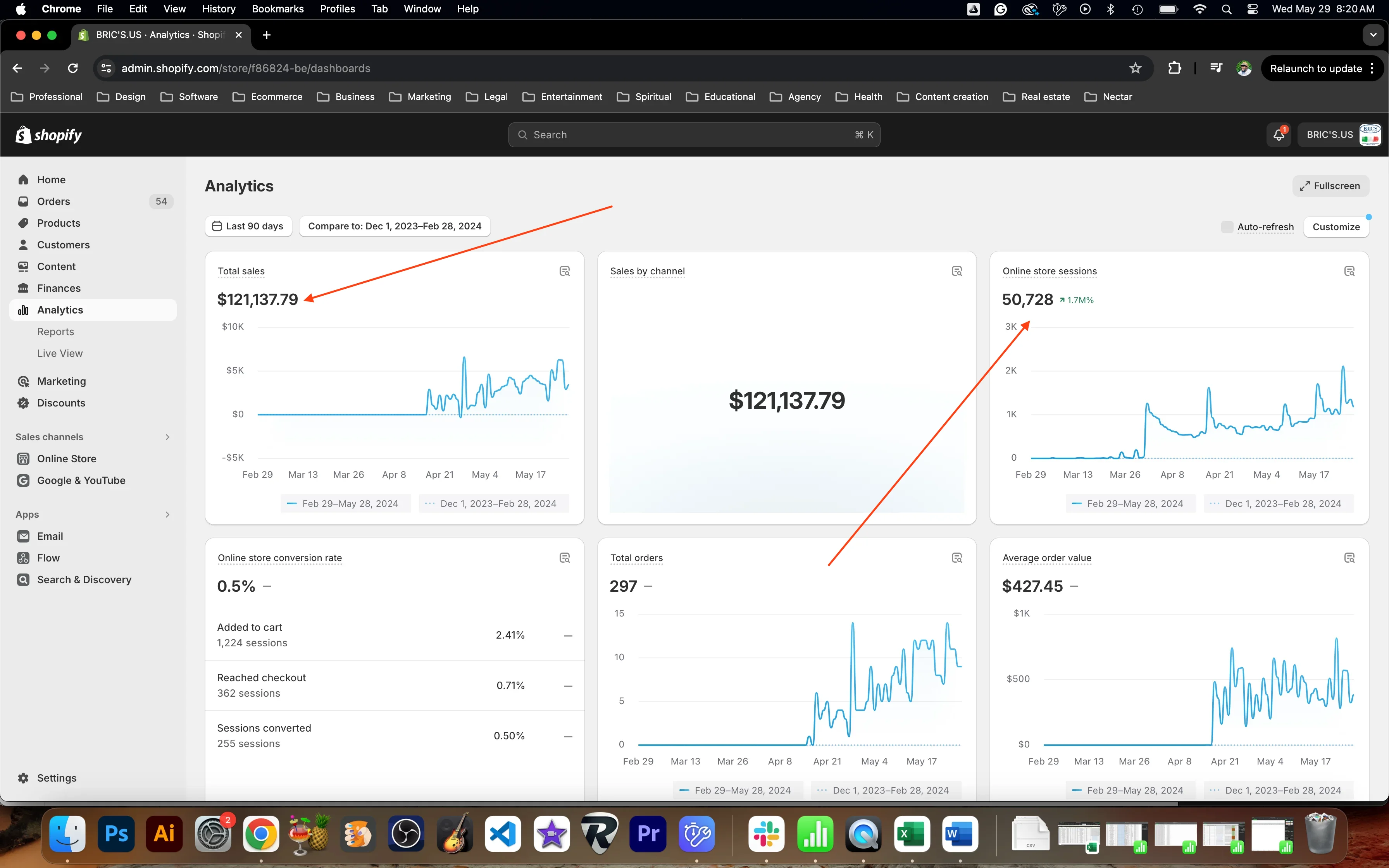 BRIC'S website image