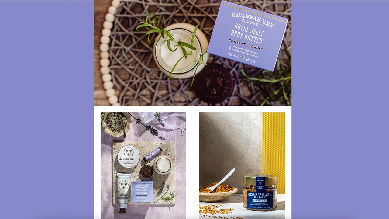 savannahbee beauty website images