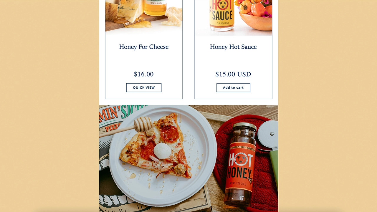 savannahbee product website images