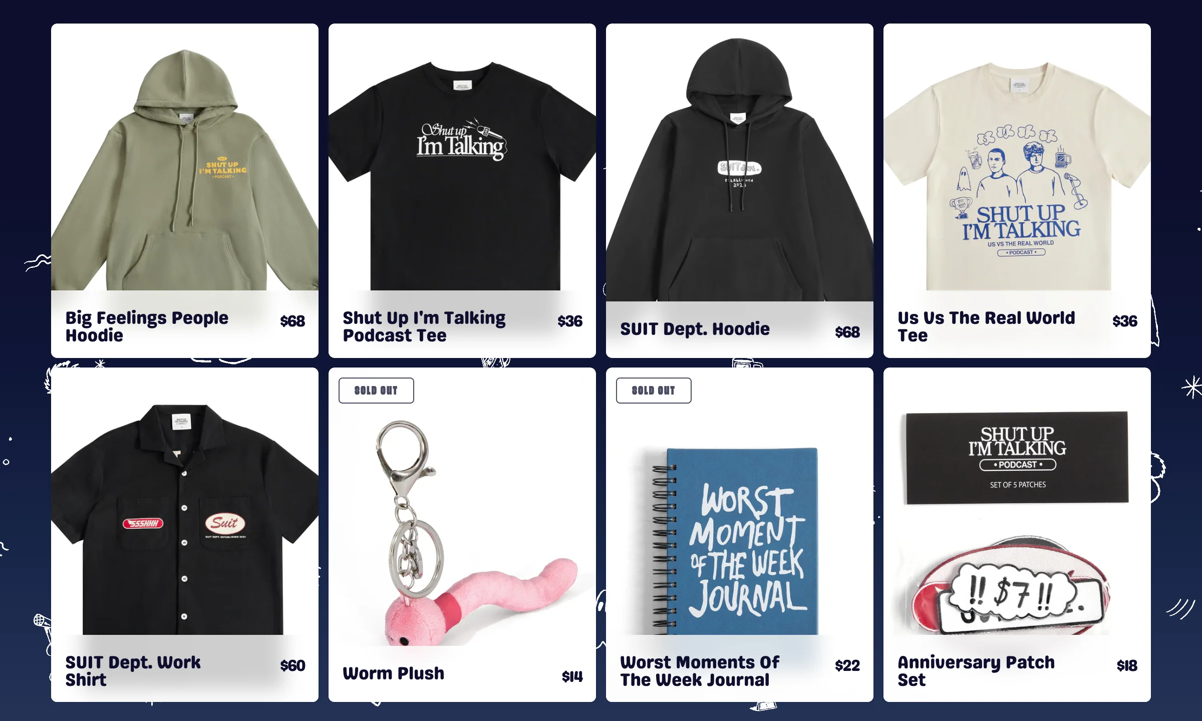 Shut Up I'm Talking Website image